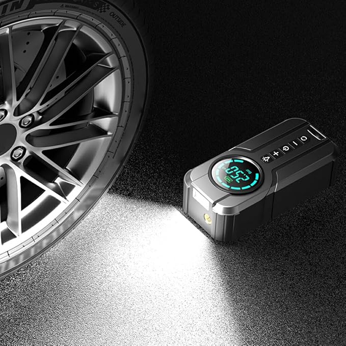 NexusDrive 4.0 - Inflador, Arrancador, Power Bank y Linterna 4 en 1