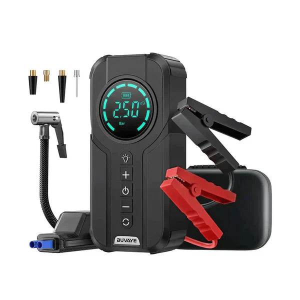 NexusDrive 4.0 - Inflador, Arrancador, Power Bank y Linterna 4 en 1