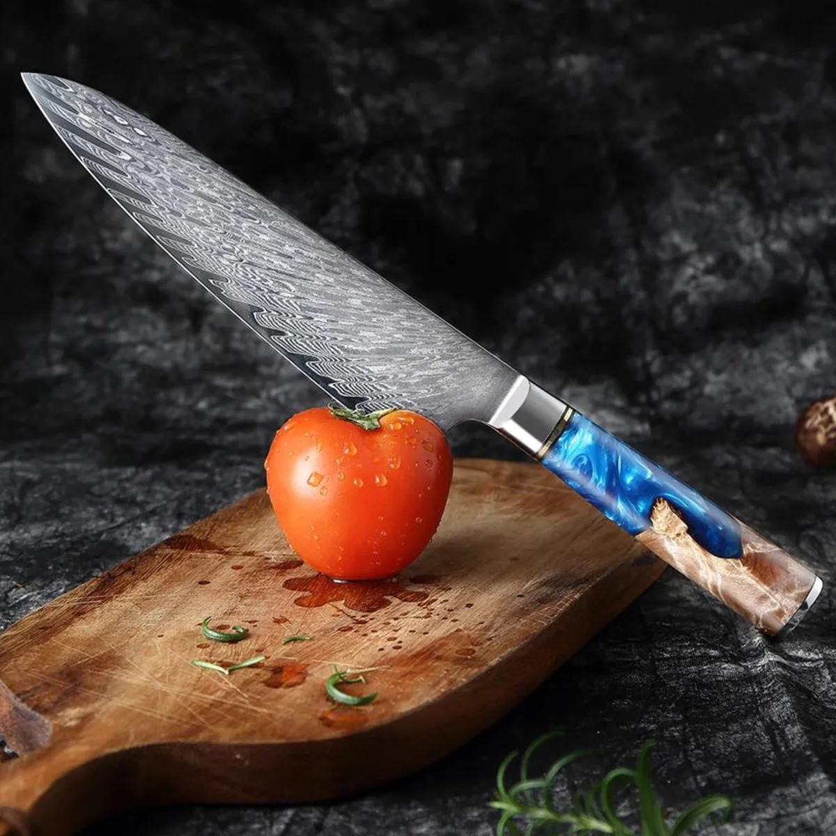 Cuchillo Kawaguchi Damasco VG10