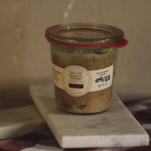 Conserve de rillettes de porc à la graisse de canard Maison Vidal